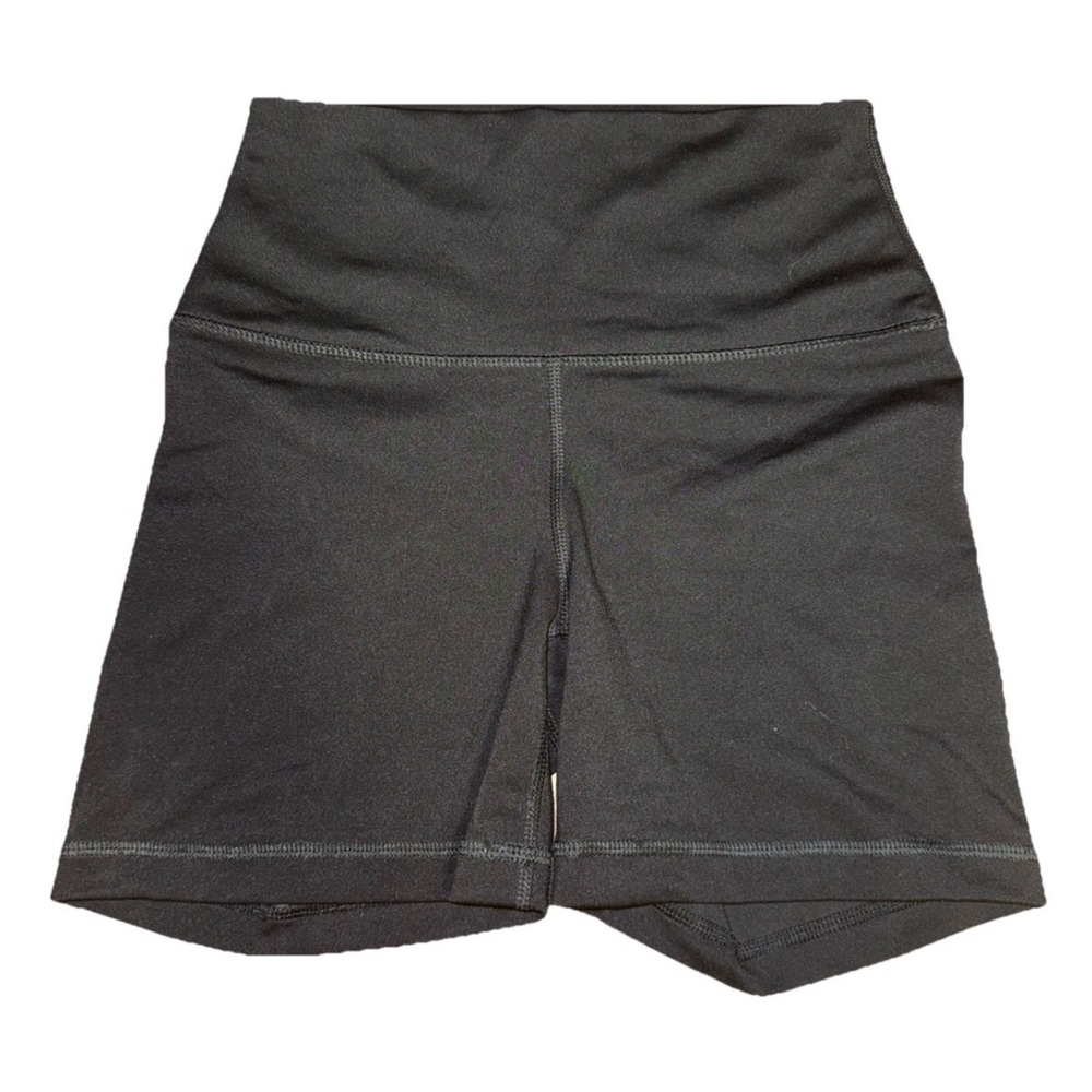 Yogalicious Lux Shorts Womens Small Black Soft Yoga Training Running Activewear